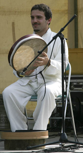 Wassin, percussionniste